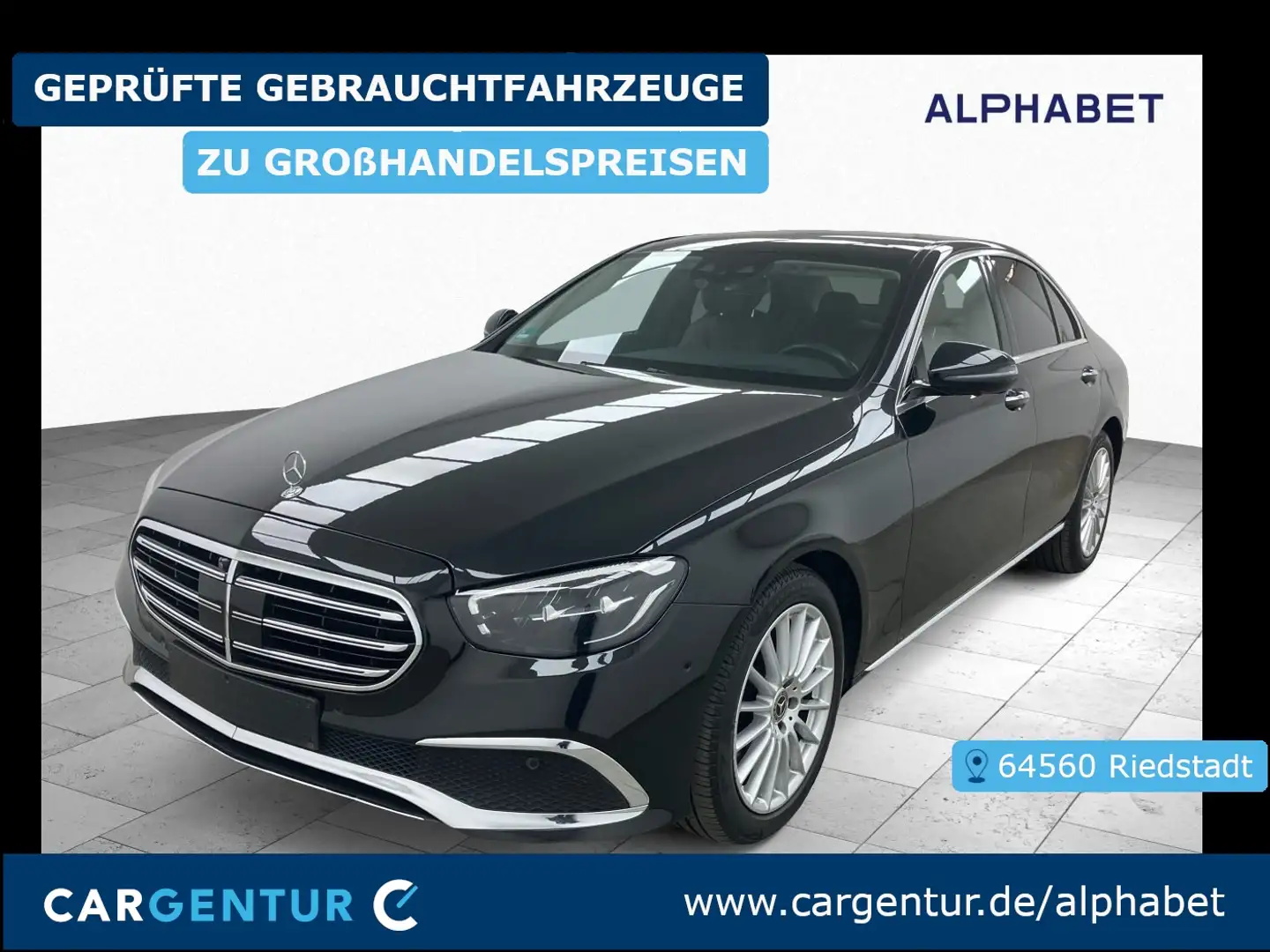 Mercedes-Benz E 300 Exclusive Burmester Wide 360° Pano S-Dach Noir - 1
