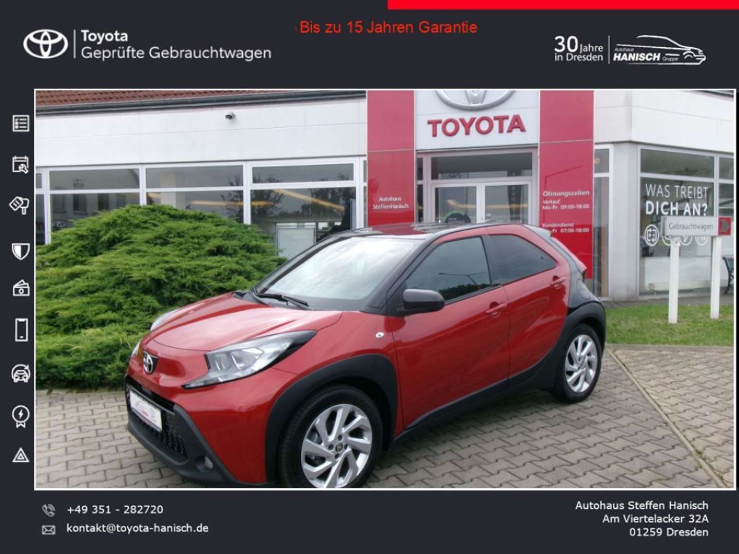 Toyota Aygo X nuo 269 €/ mėn Benzinas 2022m. Hečbekas Mechaninė