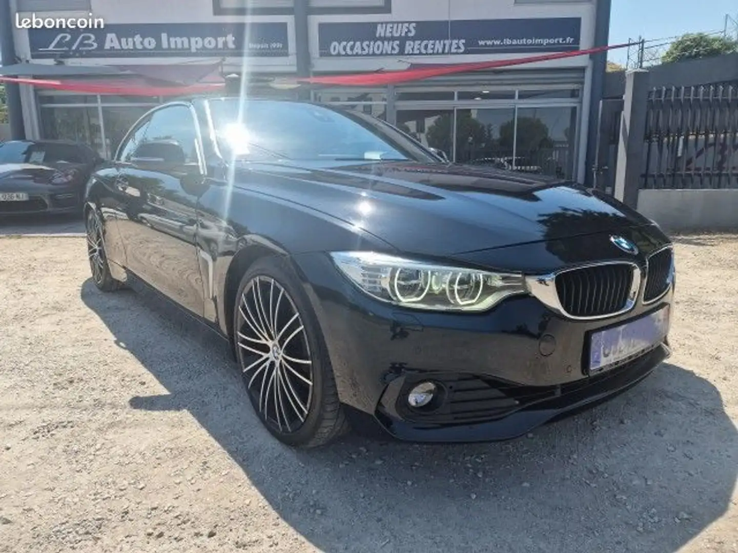 BMW 420 Serie Cabriolet I (F33) 420d 184ch Luxury Nero - 1