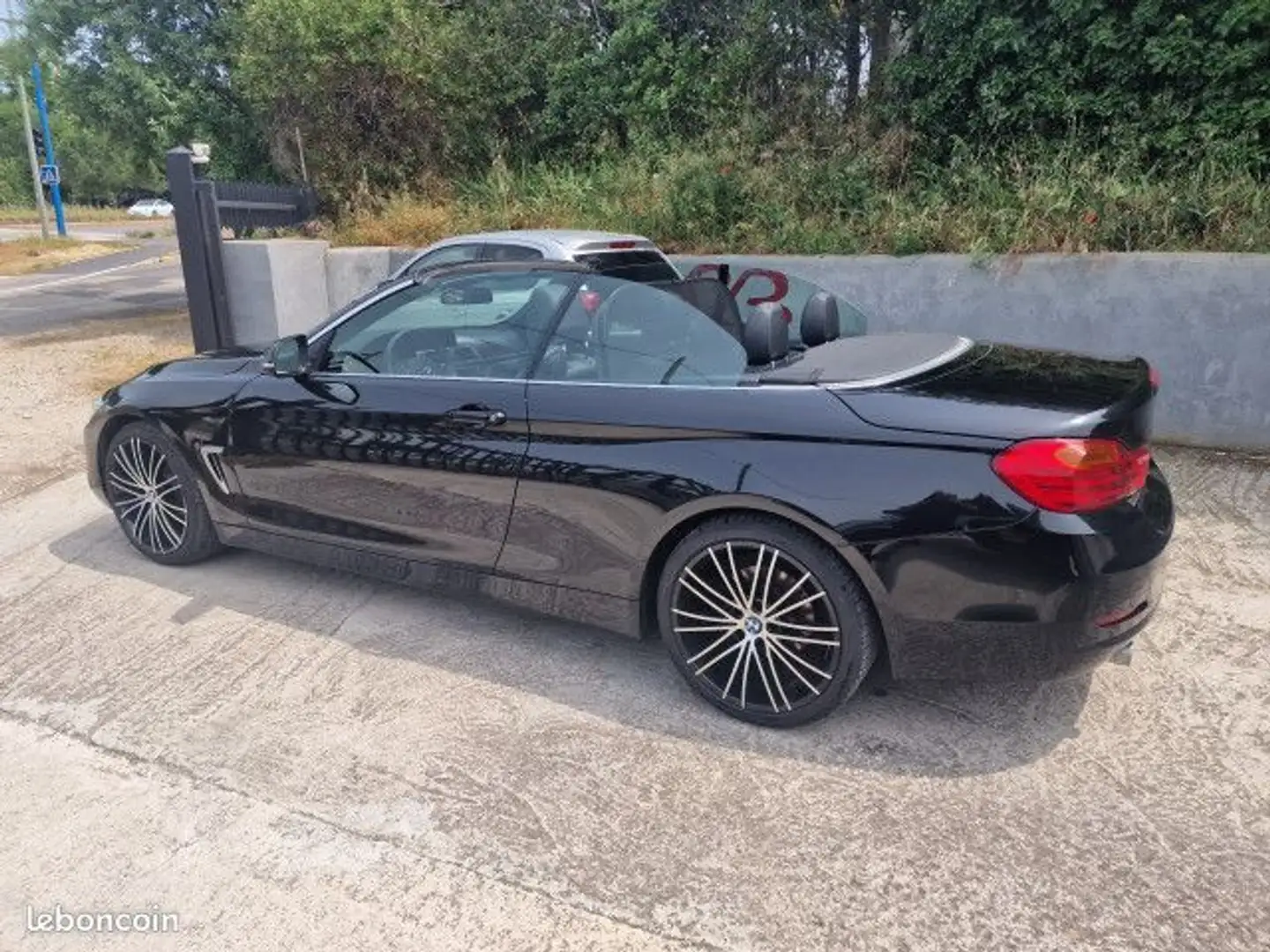 BMW 420 Serie Cabriolet I (F33) 420d 184ch Luxury Nero - 2