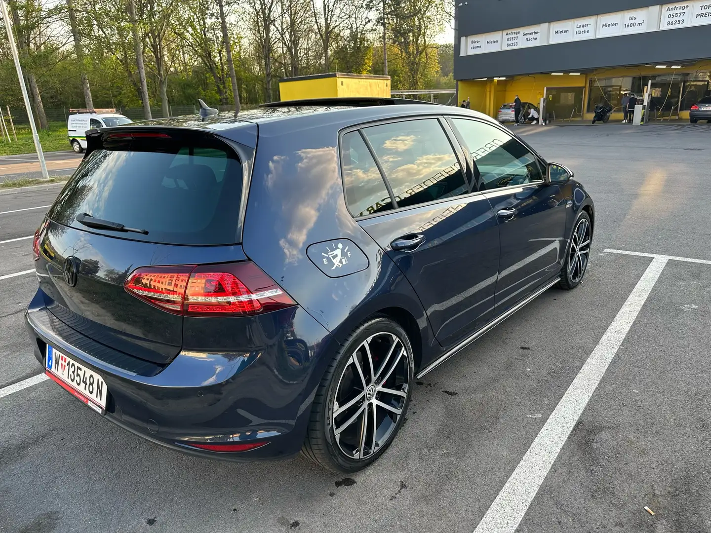 Volkswagen Golf GTD 2,0 TDI Blau - 2