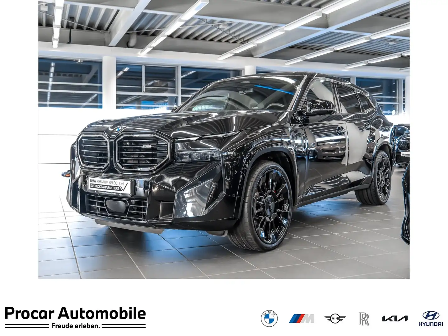 BMW XM 50e M Sport AHK 360°KAM RFK NAVI LED Laser Schwarz - 1