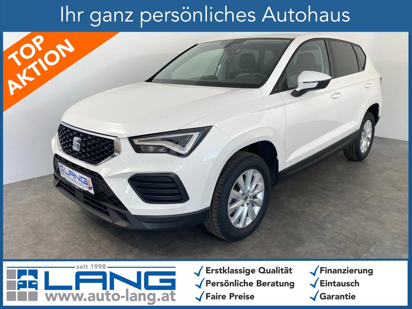 SEAT Ateca 1.0 TSI Reference OPF LED*SITZHEIZUNG 81 kW (11... Weiß - 1