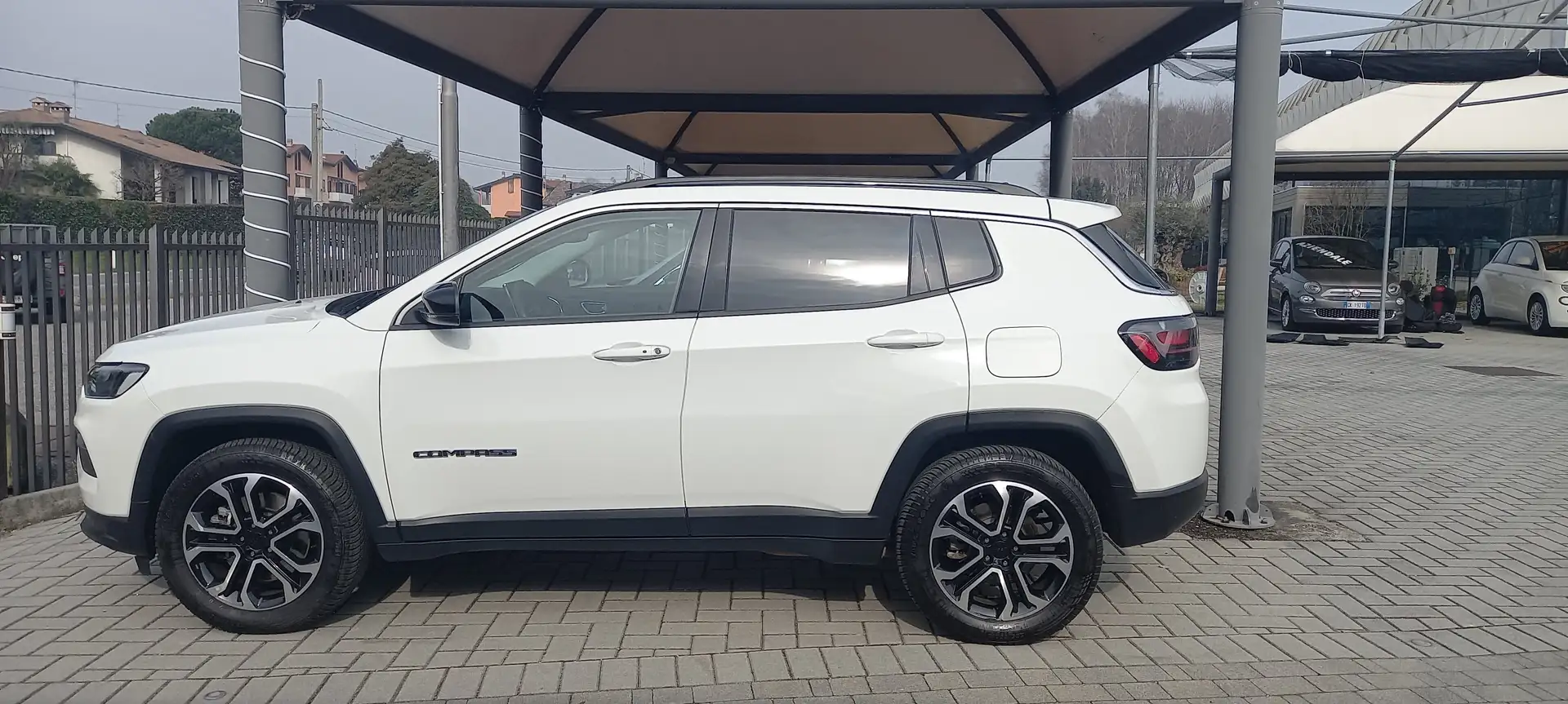 Jeep Compass Neopatentati Limited 4xe c/lega 18  PREZZO VERO Blanco - 2