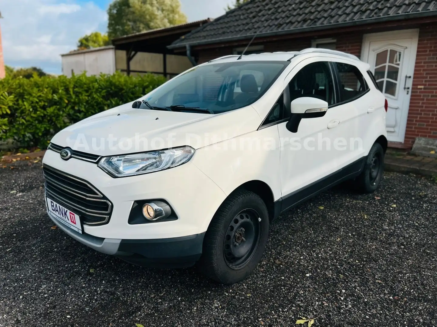 Ford EcoSport Titanium/Zahnriemen NEU/Klima/AHK Weiß - 1