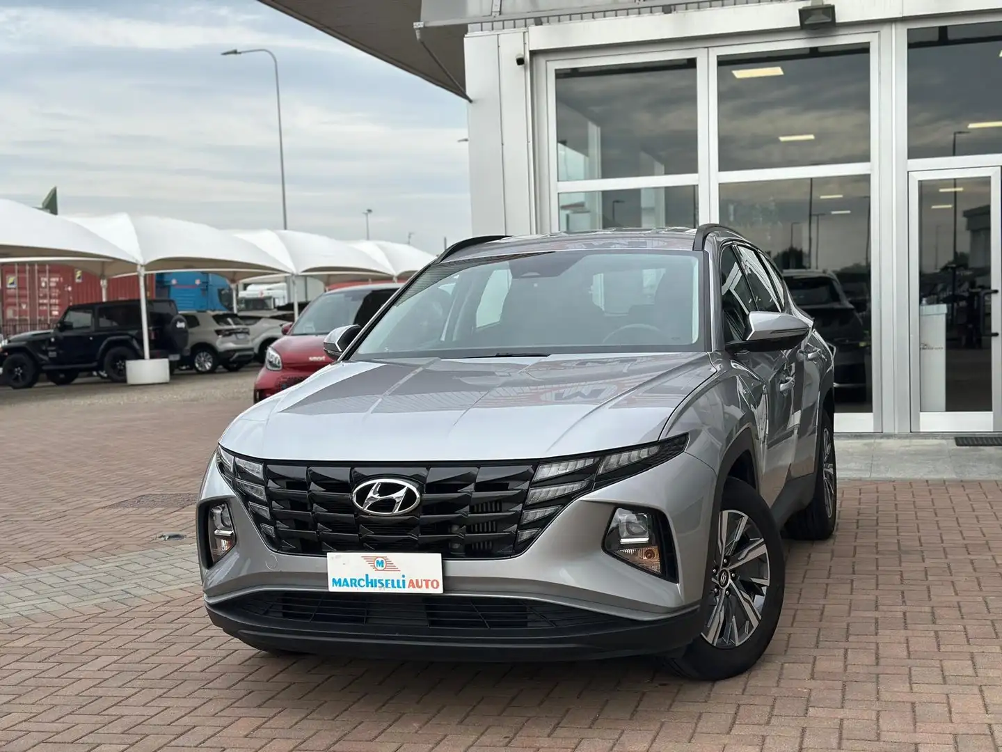 Hyundai TUCSON Tucson 1.6 t-gdi 48V Xtech 2wd Argent - 1