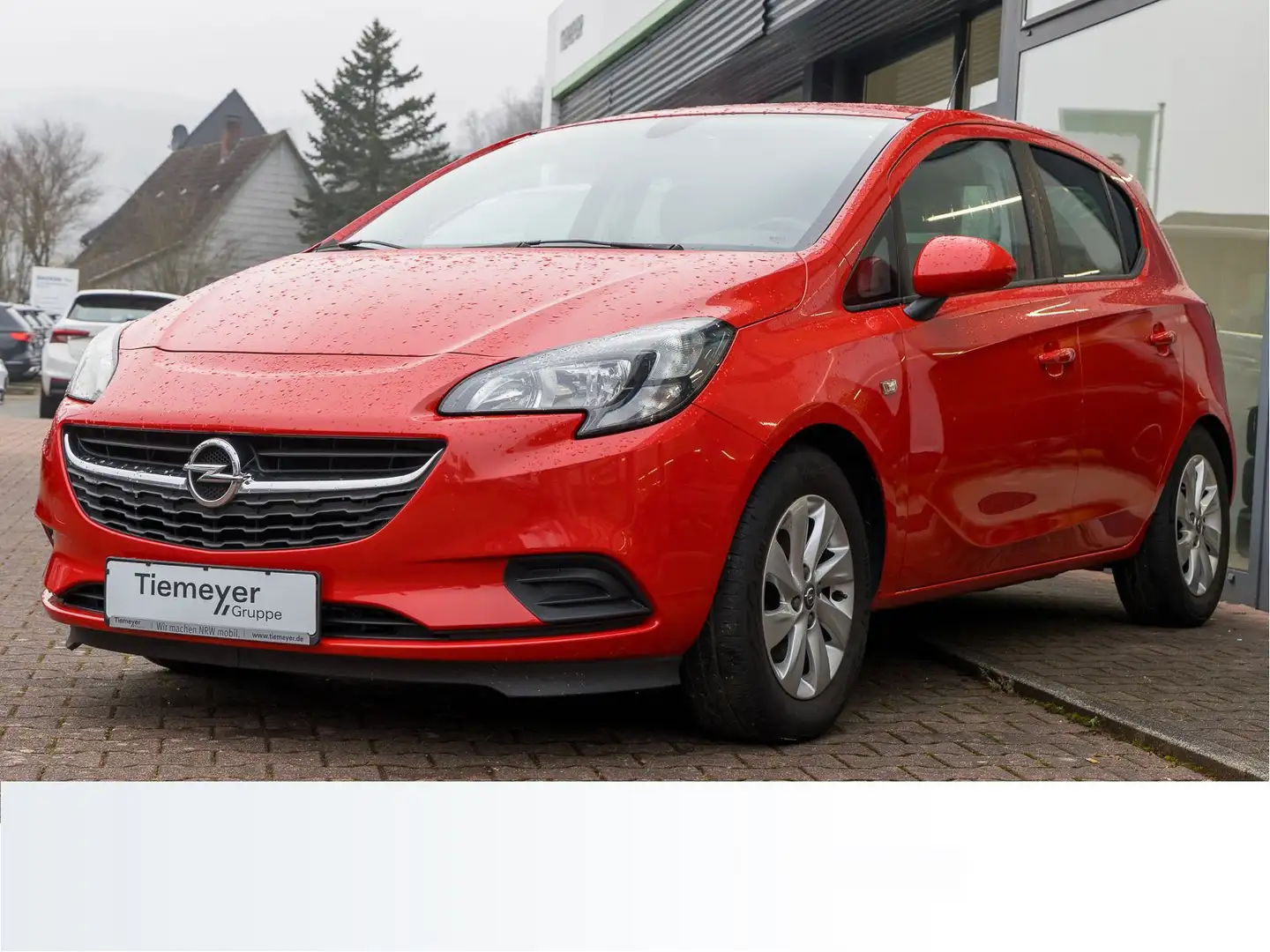 Opel Corsa E 1.0 Turbo EDITION KLIMA SHZG PDC LM Rouge - 2