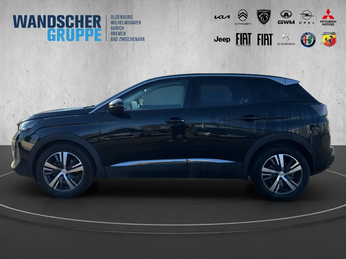 Peugeot 3008 130 Allure Pack 1.2 PureTech +Navi+Kam.+SHZ Negro - 2