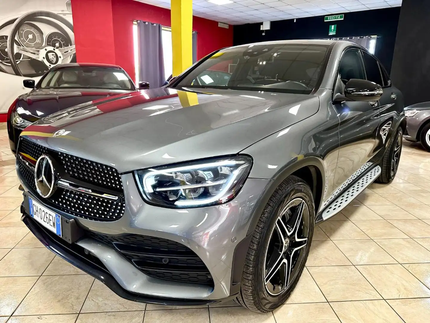 Mercedes-Benz GLC 300 de 4Matic EQ-Power Coupé Premium UNIPRO Gris - 1