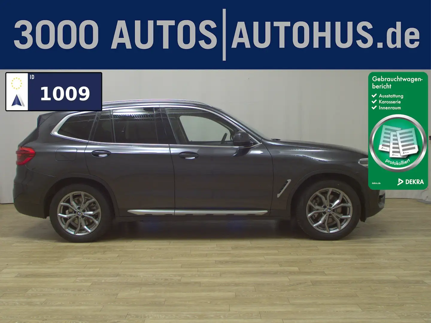 BMW X3 xDrive30e X-Line Navi LED+ Leder LC-Pro Pano Grau - 1