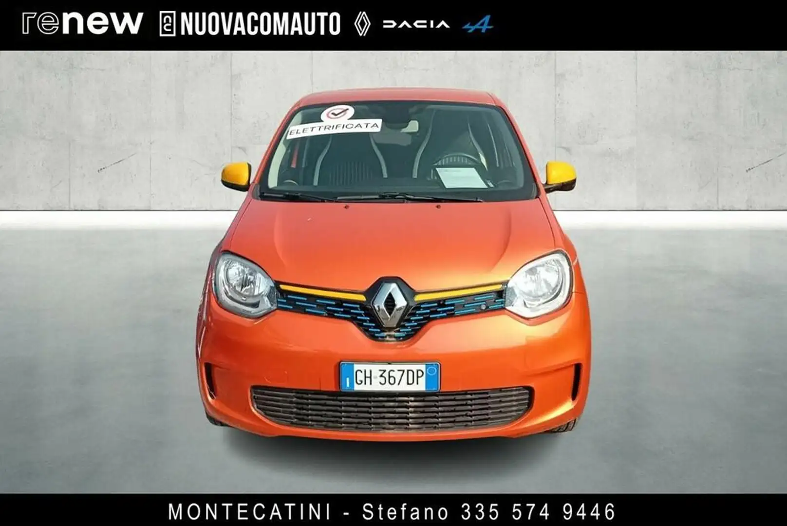 Renault Twingo Vibes 22kWh Arancione - 2
