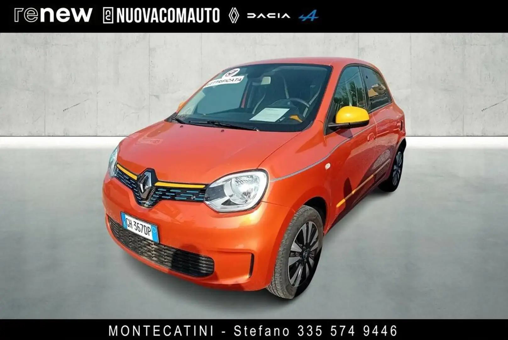 Renault Twingo Vibes 22kWh Arancione - 1
