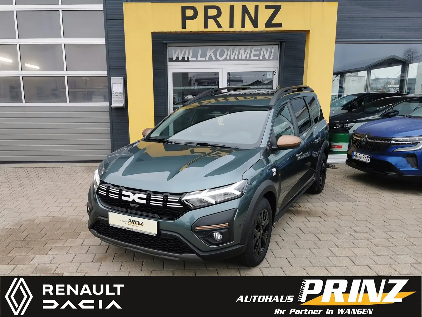 Dacia Jogger TCe 110 Extreme+ (EURO 6e) 7-Sitzer *Vollausstatt. Grün - 1