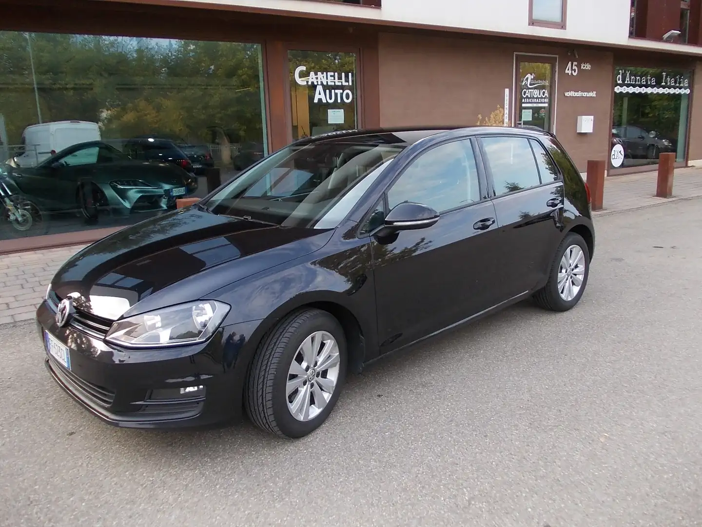 Volkswagen Golf Golf VII 2013 5p 1.6 tdi Comfortline 110cv Noir - 1