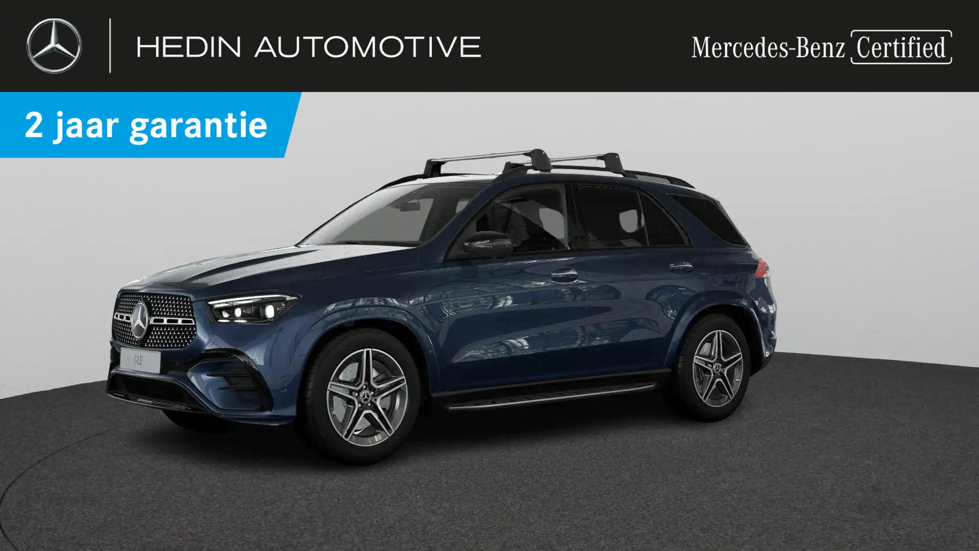 Mercedes-Benz GLE 400 e 4MATIC AMG Line | Panoramisch Dak | Trekhaak | N Blu/Azzurro - 1