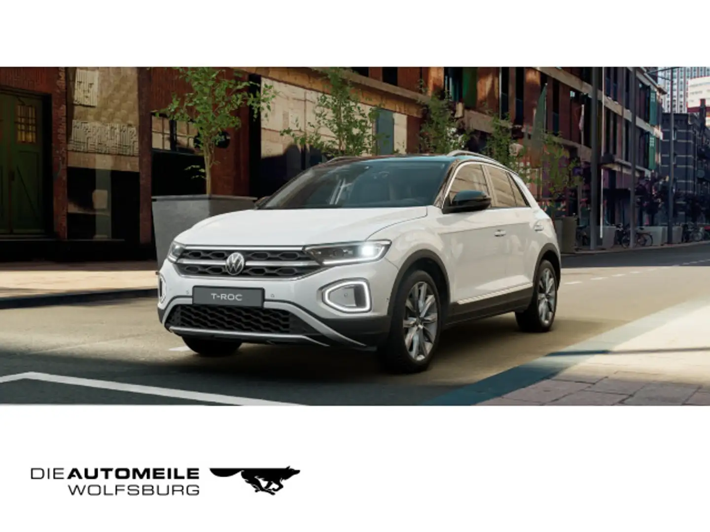 Volkswagen T-Roc 1.5 TSI OPF DSG Style Weiß - 1
