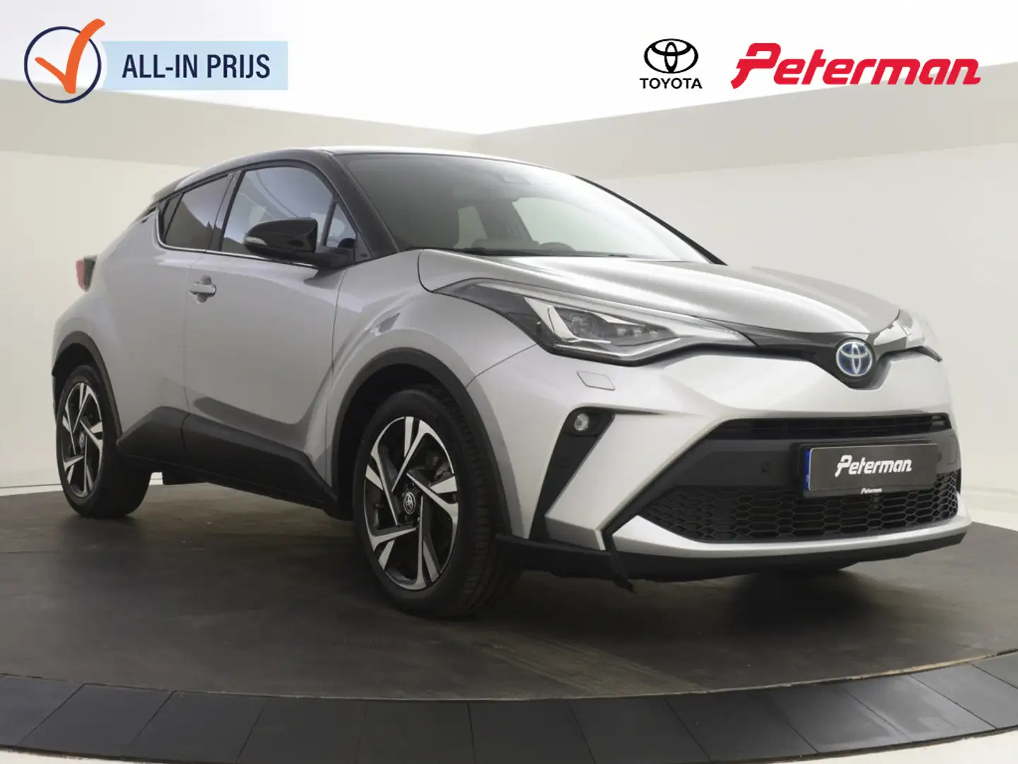 Toyota C-HR 1.8 Hybrid Bi Tone | Stuur & Stoelverwarming | PDC Zilver - 1