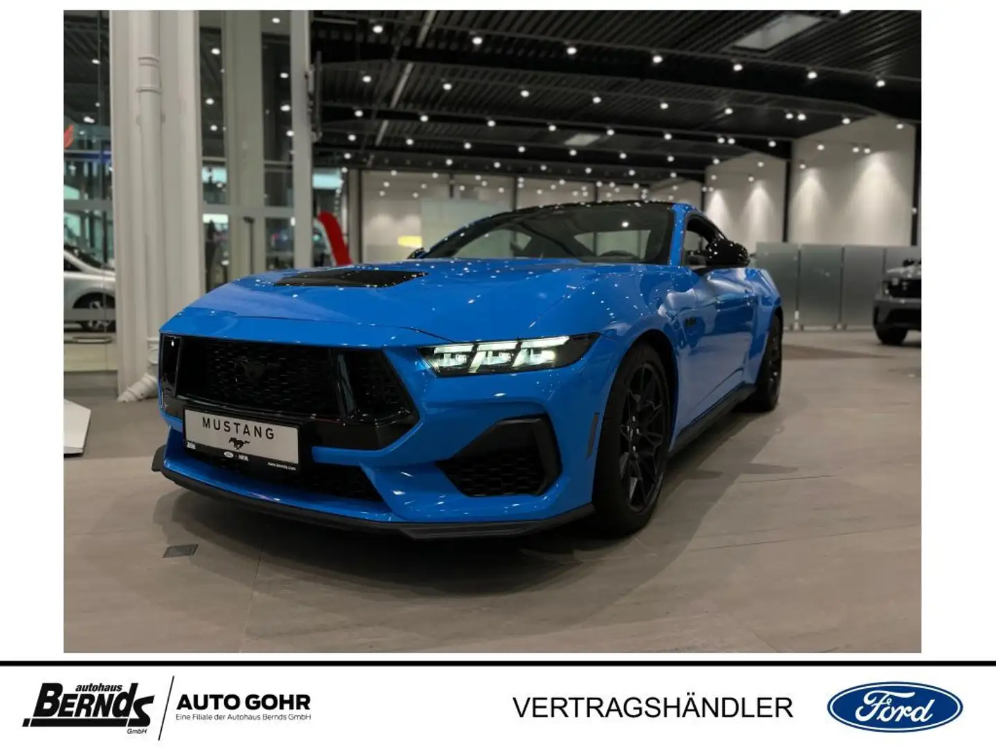 Ford Mustang GT Fastback 5.0 Ti-VCT V8 MagneRide LED ACC KAMERA Blauw - 1
