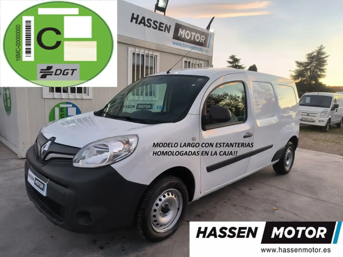 Renault Kangoo Fg. Maxi 1.5Blue dCi 70kW 2pl. Blanco - 1