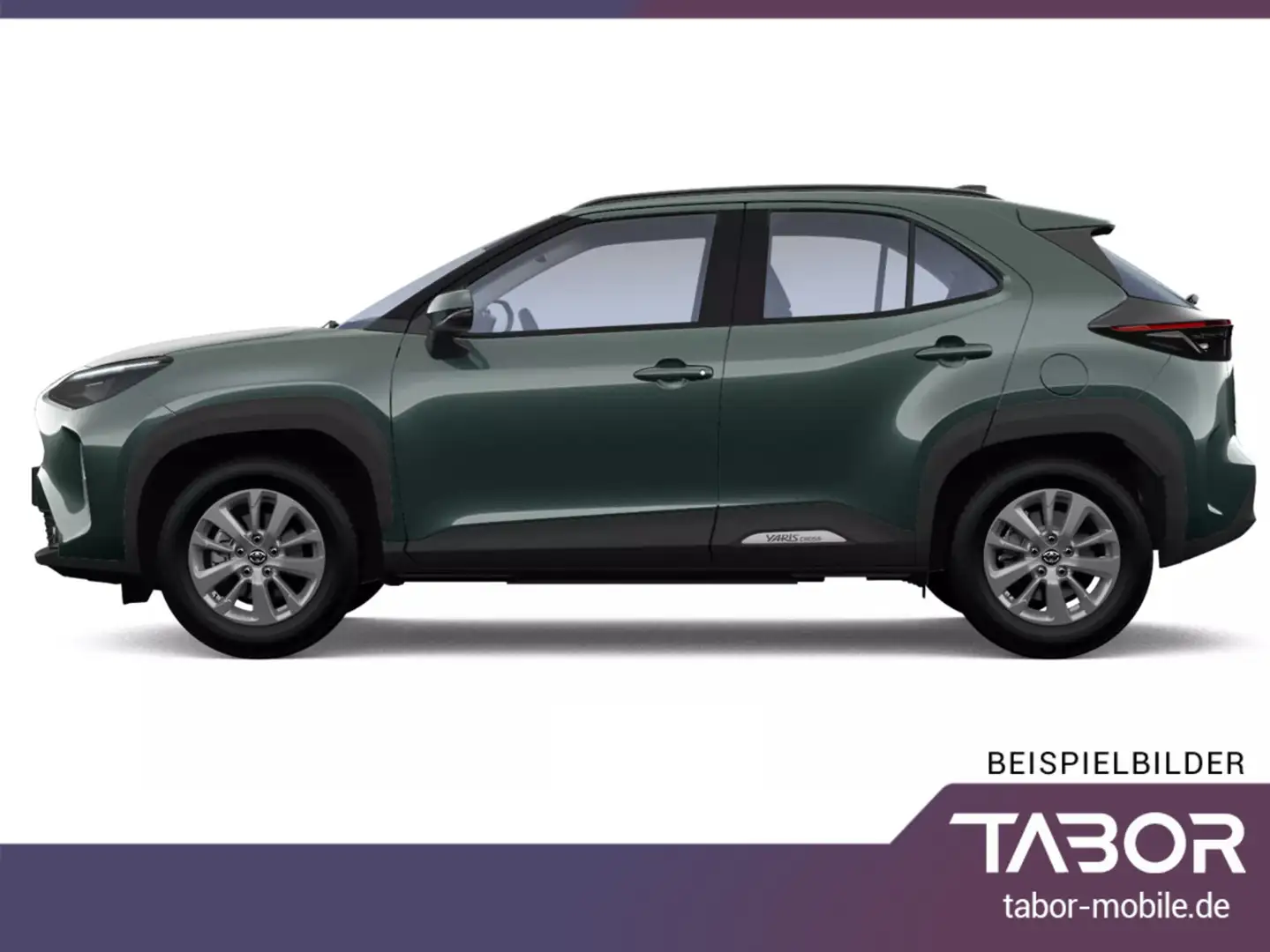Toyota Yaris Cross 1.5 HEV 116 CVT Kam Sitzheizung ACC Groen - 2