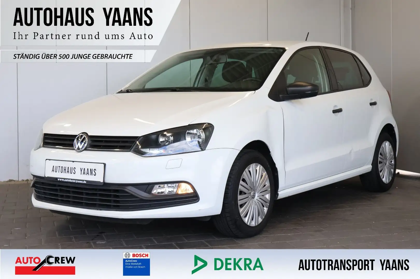 Volkswagen Polo V 1.0 SITZHZG.+ALLWETTER+KLIMAAUT.+ISOFIX Schwarz - 1