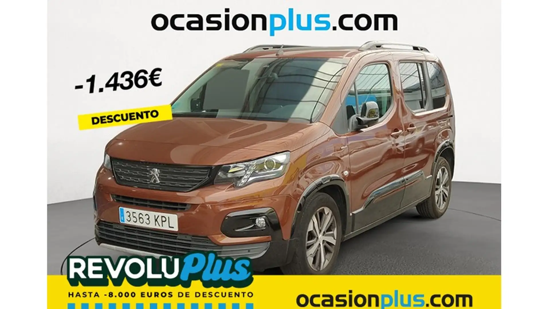 Peugeot Rifter 1.5BlueHDi S&S Standard GT Line 130 Marrone - 1