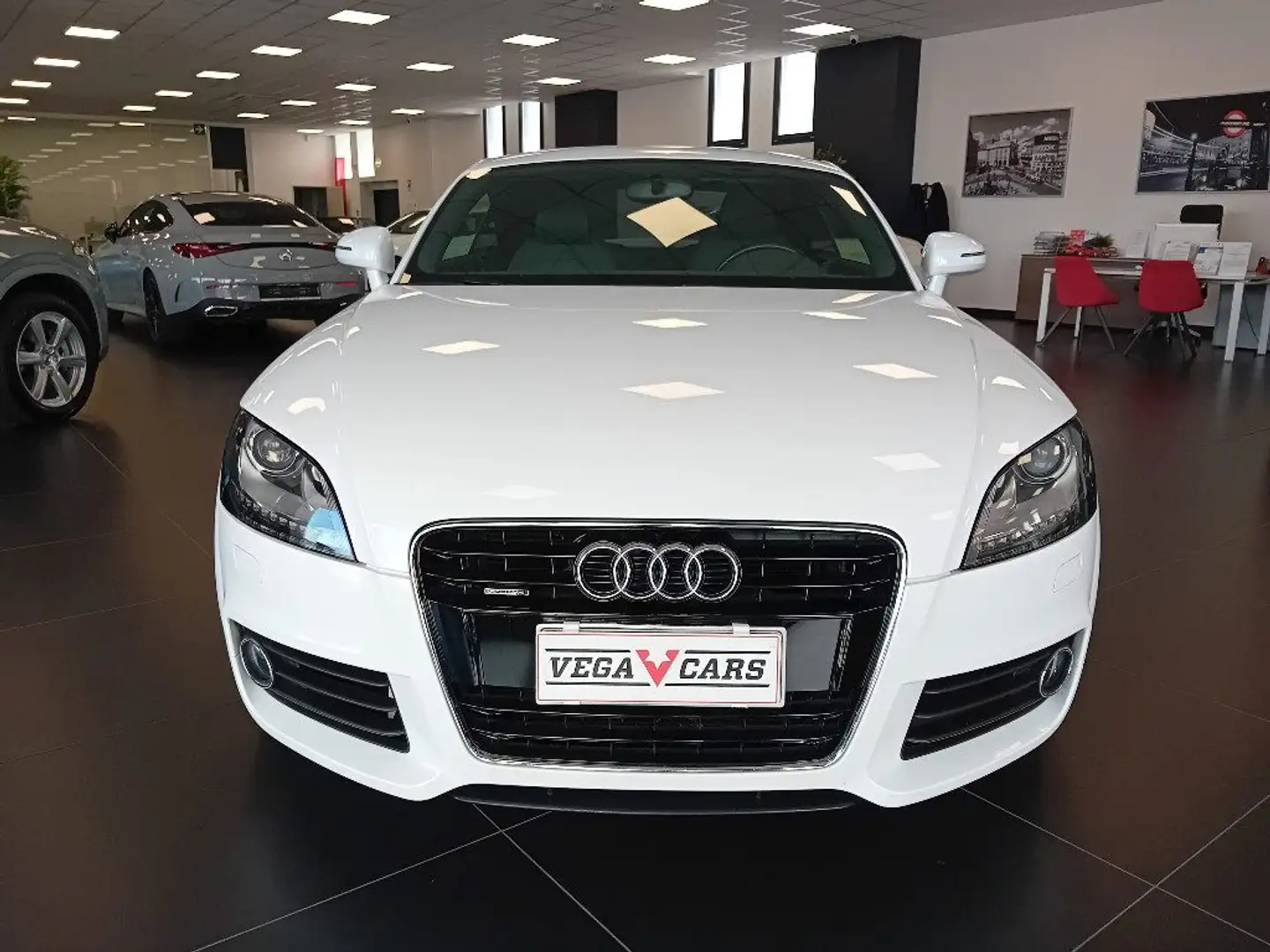 Audi TT Coupé 2.0 TDI quattro Advanced plus SLINE Blanc - 2