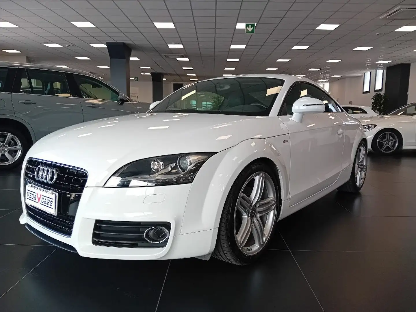 Audi TT Coupé 2.0 TDI quattro Advanced plus SLINE Blanc - 1