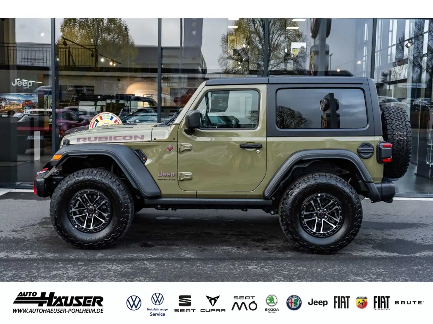 Jeep Wrangler Rubicon Extreme RECON 2-Türer 2.0 T-GDI 4x4 MY25 W Grün - 2