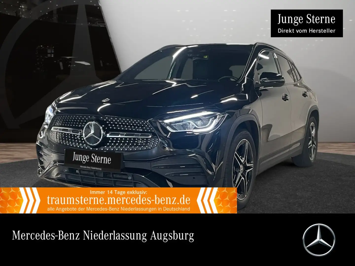 Mercedes-Benz GLA 200 AMG+NIGHT+LED+KAMERA+19"+TOTW+7G Schwarz - 1