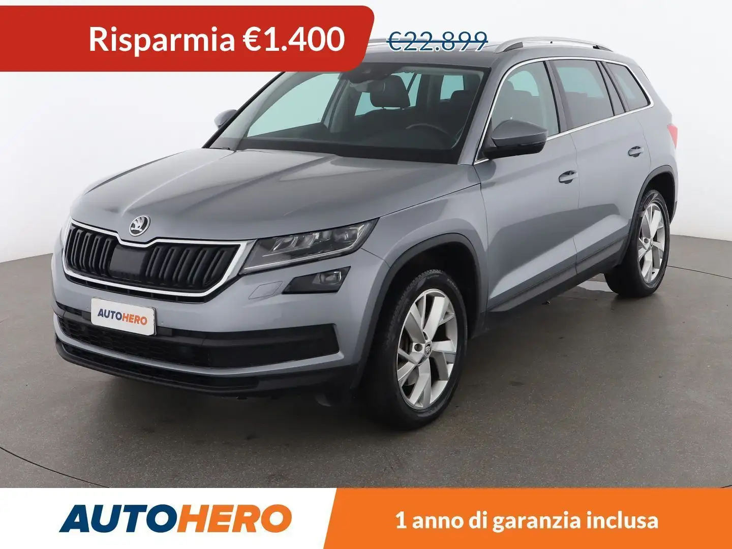 Skoda Kodiaq 2.0 TDI Style  190 CV DSG 4x4 Szary - 1