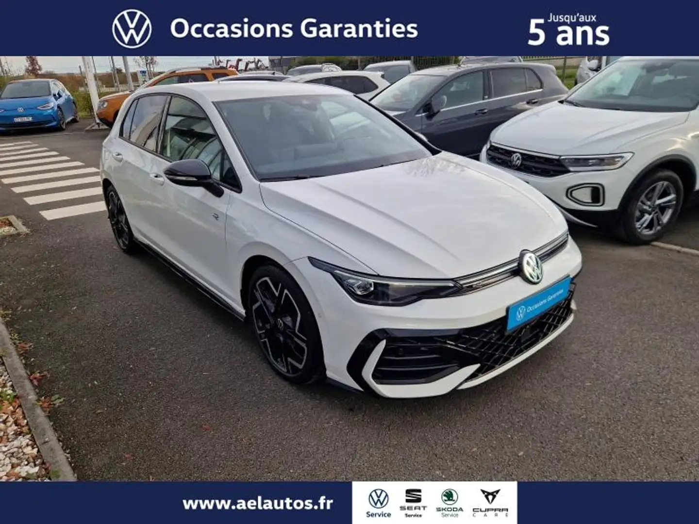 Volkswagen Golf 1.5 eTSI EVO2 150ch R-Line Edition DSG7 Blanc - 2