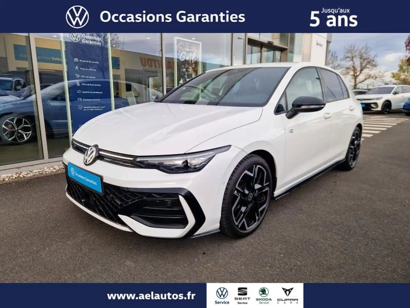 Volkswagen Golf 1.5 eTSI EVO2 150ch R-Line Edition DSG7 Blanc - 1