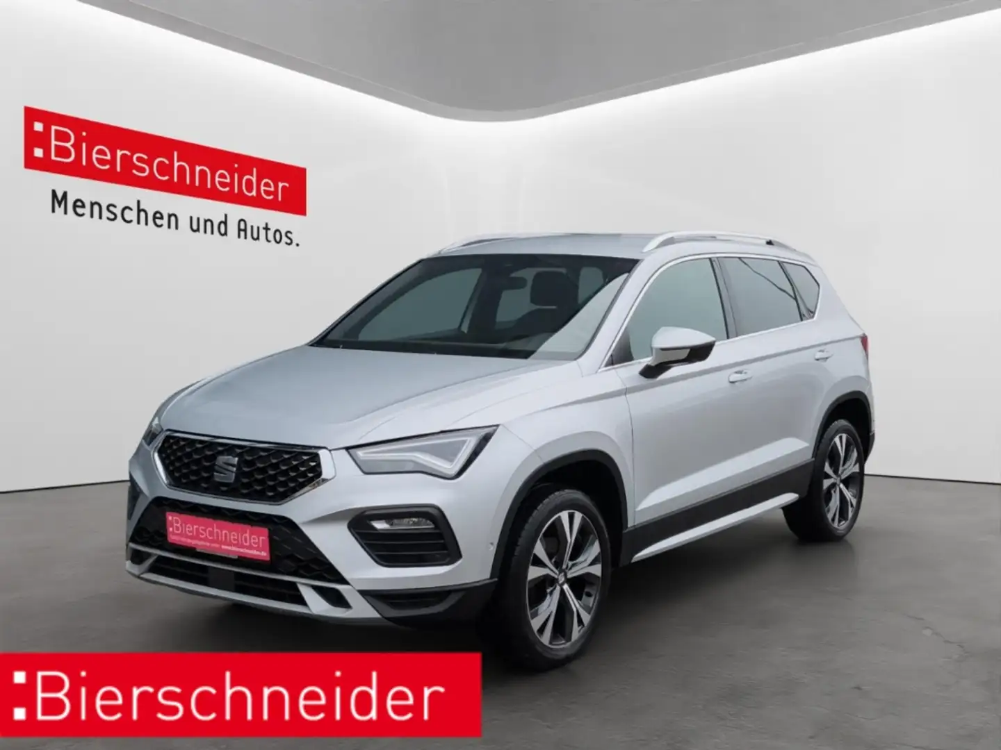 SEAT Ateca 1.5 TSI DSG Xperience LED NAVI AHK BEATS EL.HECKKL Silber - 1