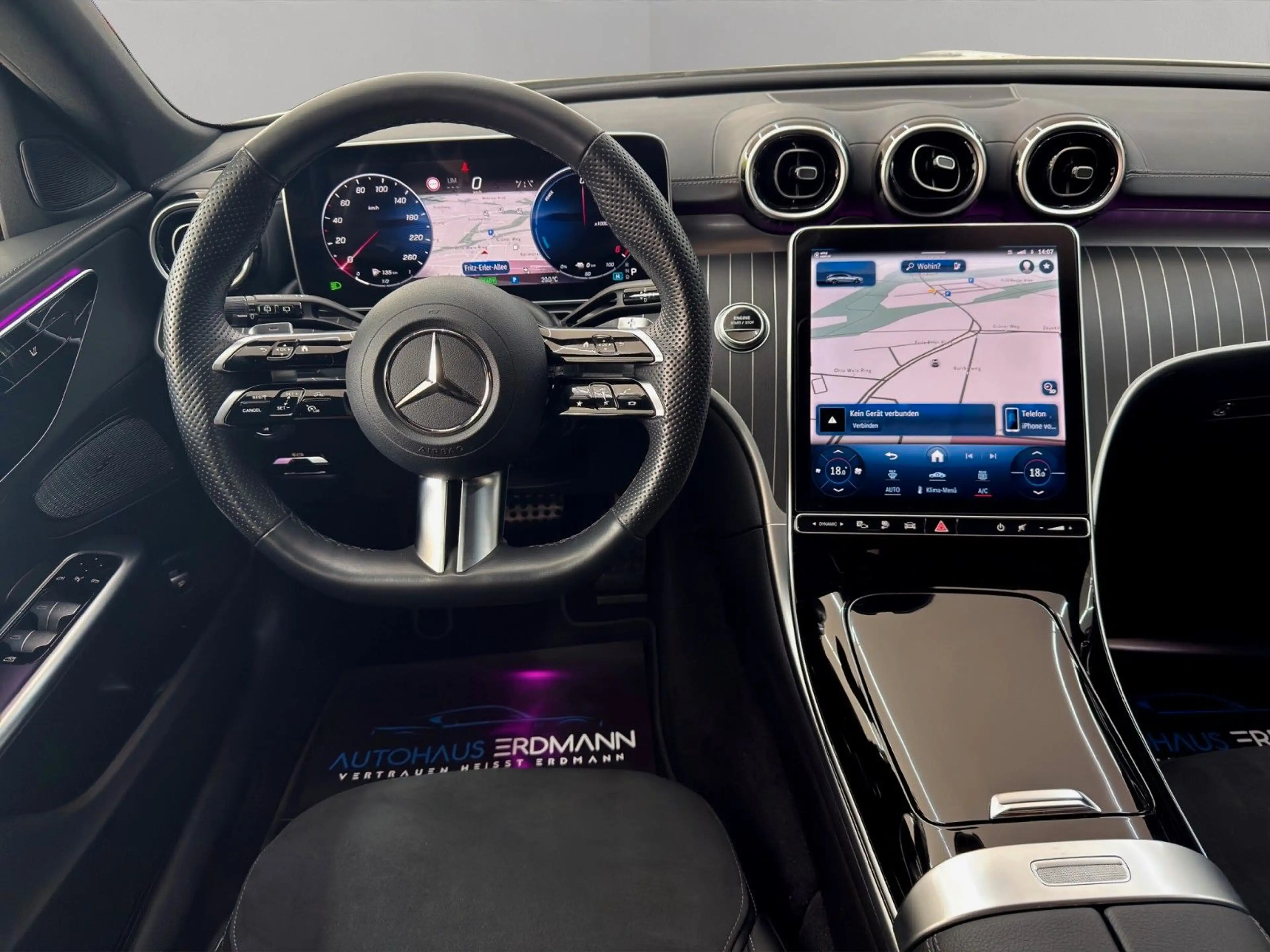 Mercedes-Benz C 300 de T*AMG*Night*Pano*Navi*LED*R-Kam*Distro* — photo 13