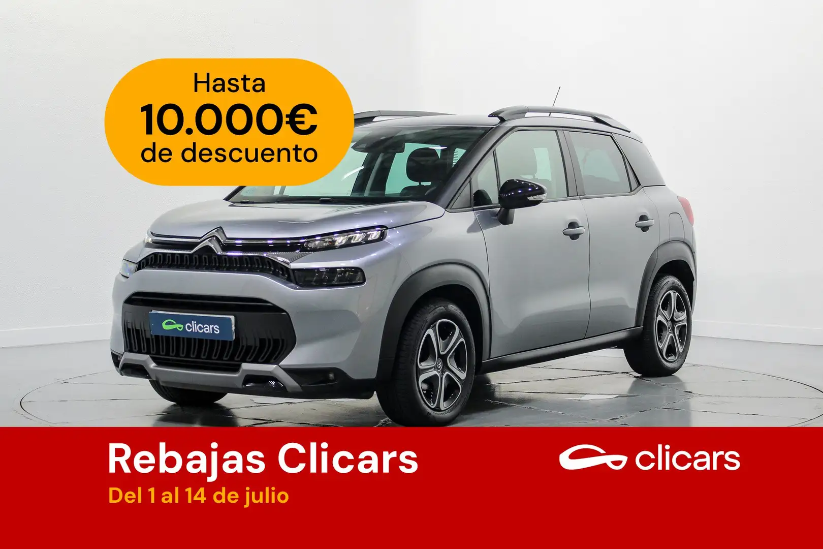 Citroen C3 Aircross BlueHDi S&S Feel Pack 110 Plateado - 1