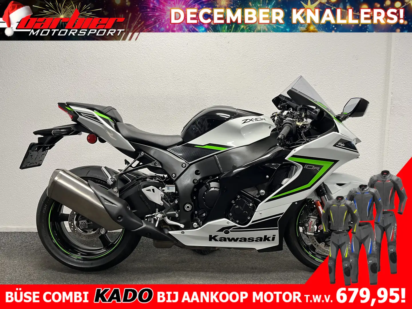 Kawasaki Ninja ZX-10R Wit - 1