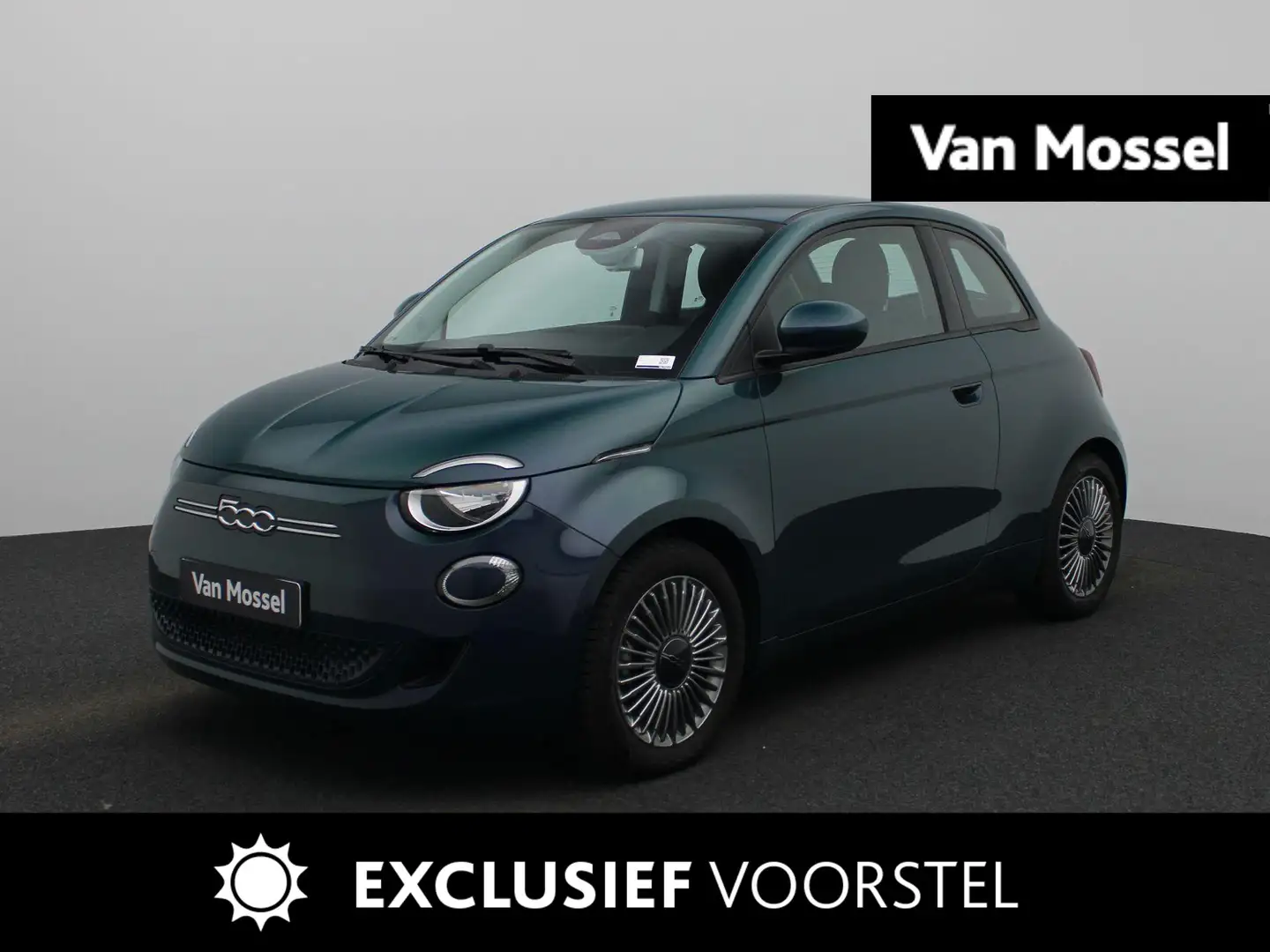 Fiat 500e 3+1 Icon 42 kWh Groen - 1