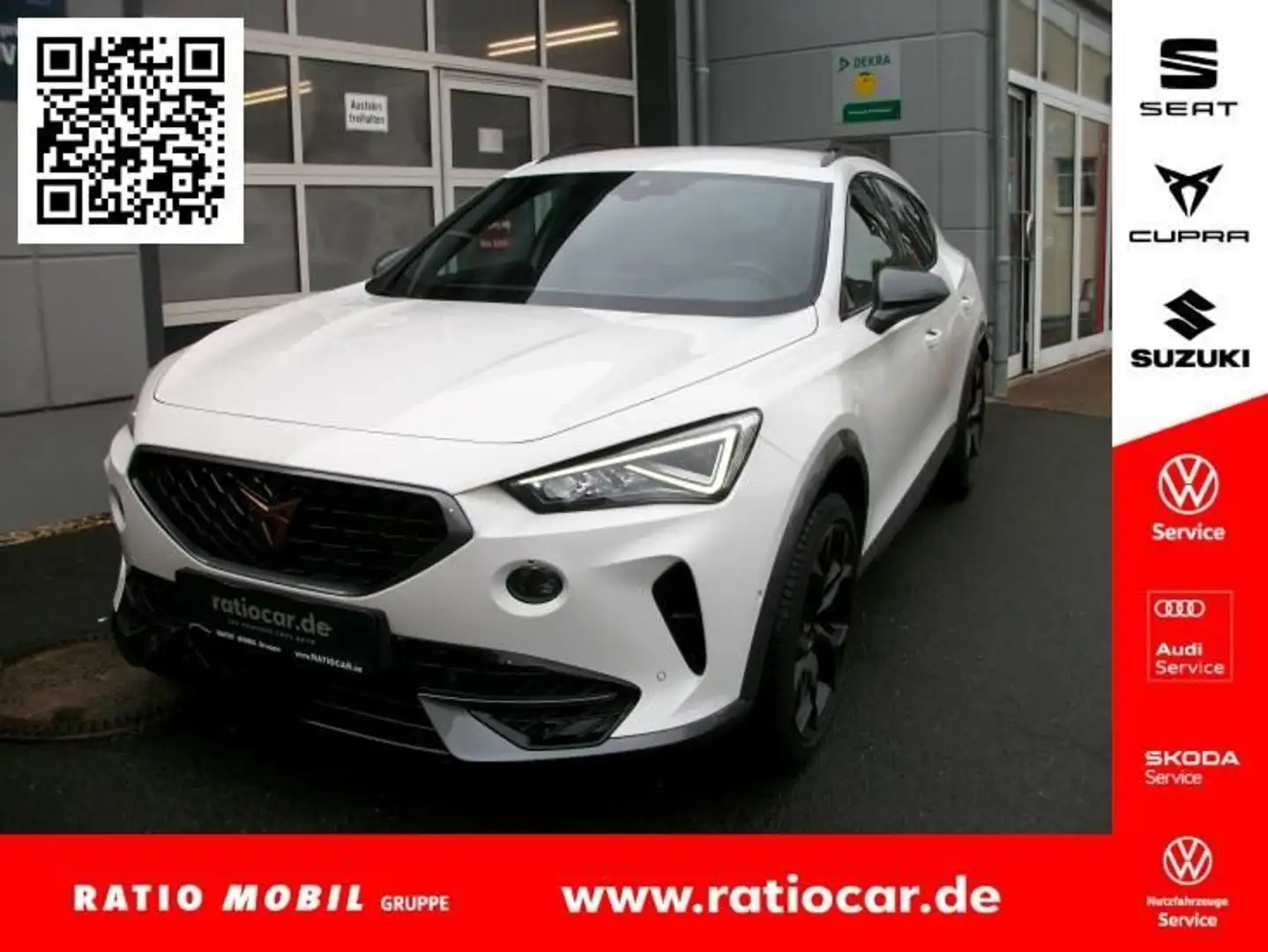 CUPRA Formentor FORMENTOR VZ 2.0 TSI DSG GAR.-03/27* NAVI SITZH. Wit - 1