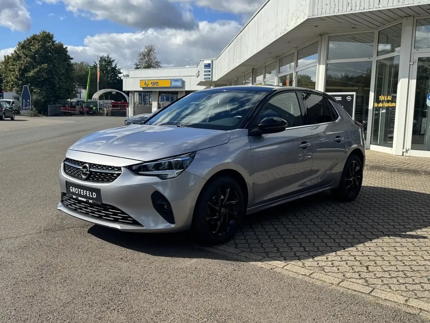 Opel Corsa F 1.2 Elegance (EURO 6d) Argent - 2