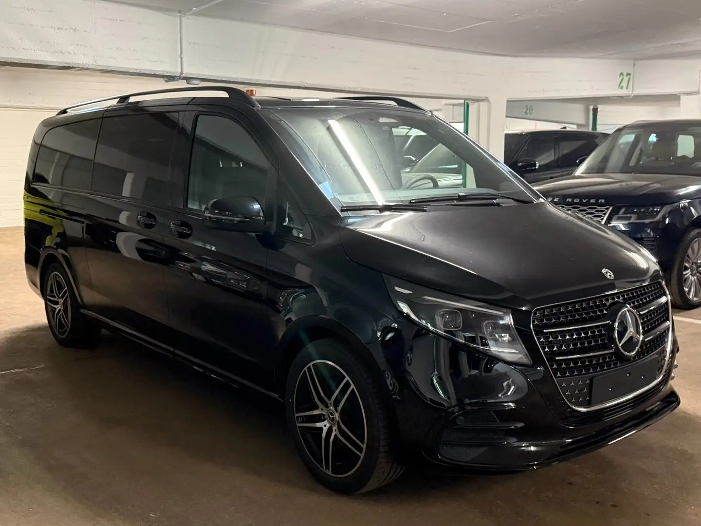 Mercedes-Benz V 300 V300d 4M EXCLUSIVE extralang *AMG**AIR**VIP** Nero - 2