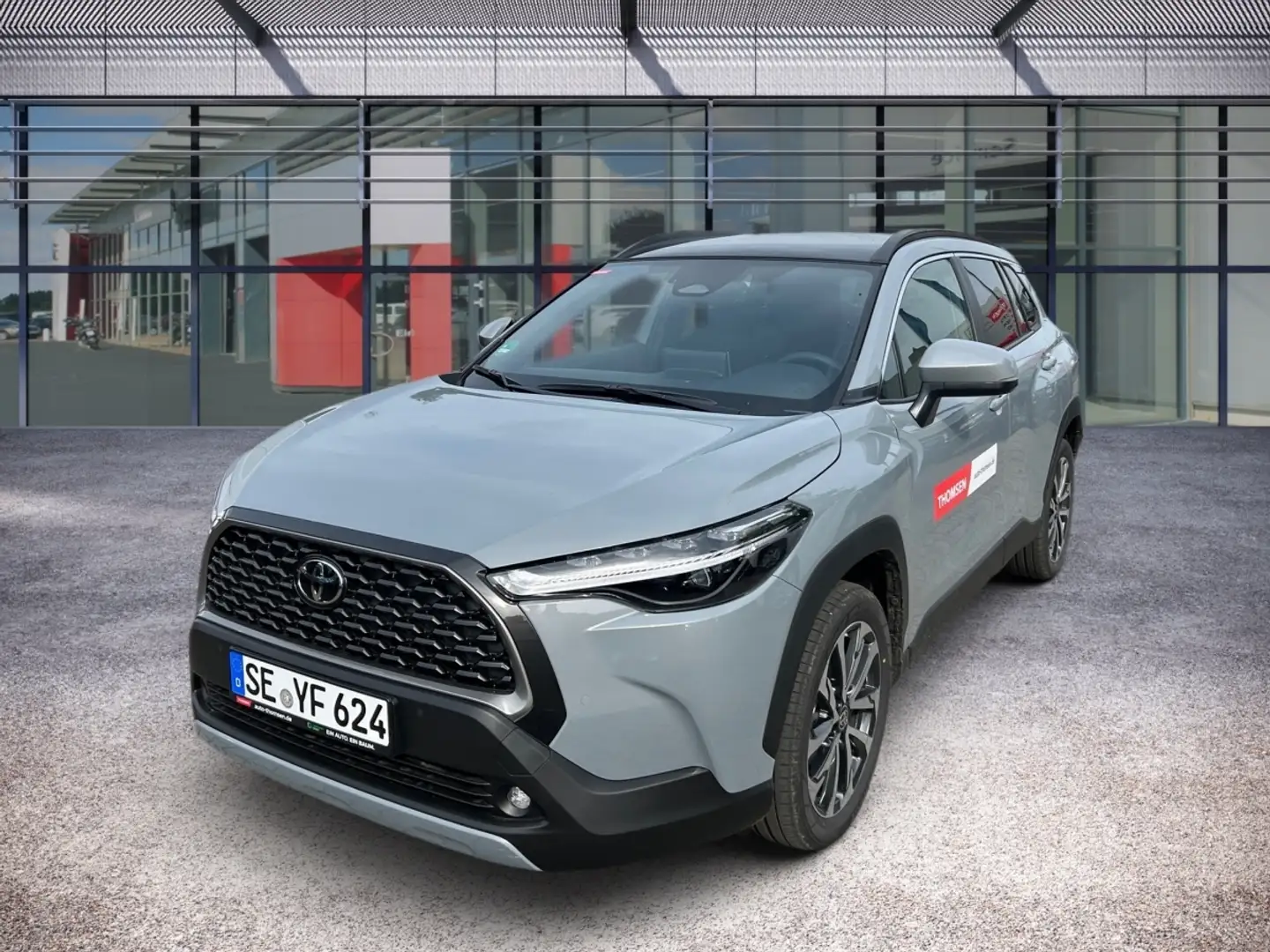 Toyota Corolla Cross 2.0 Hybrid D FWD Team Deutschland Grau - 2