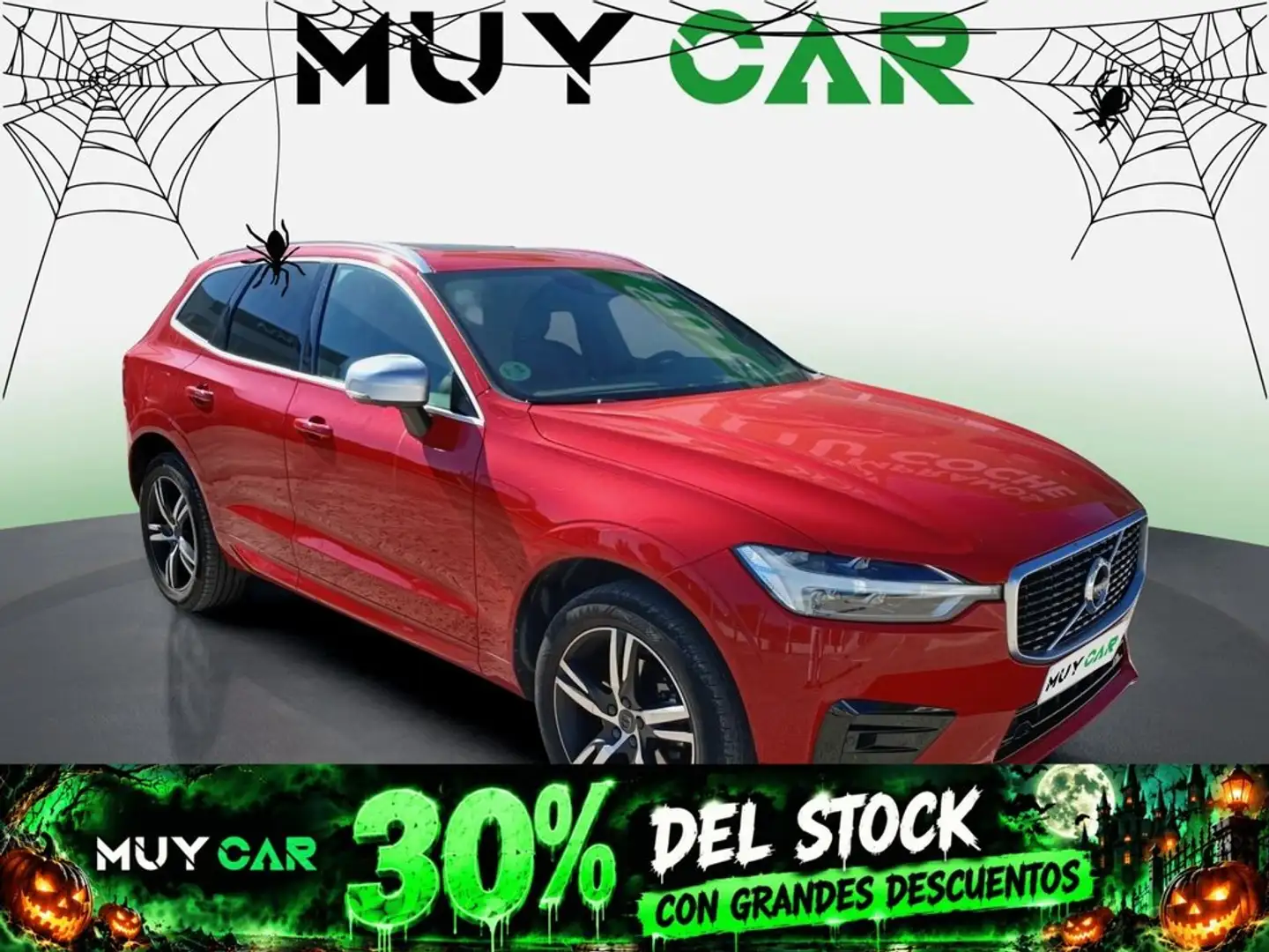 Volvo XC60 D3 R-Design Rojo - 1