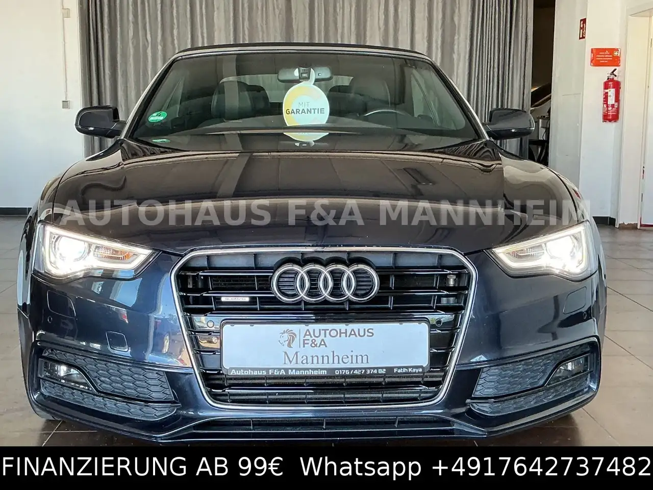 2013 Audi A5 Cabriolet 3.0 TDI quattro 3xS LINE 1HAND SHZ, photograph 9