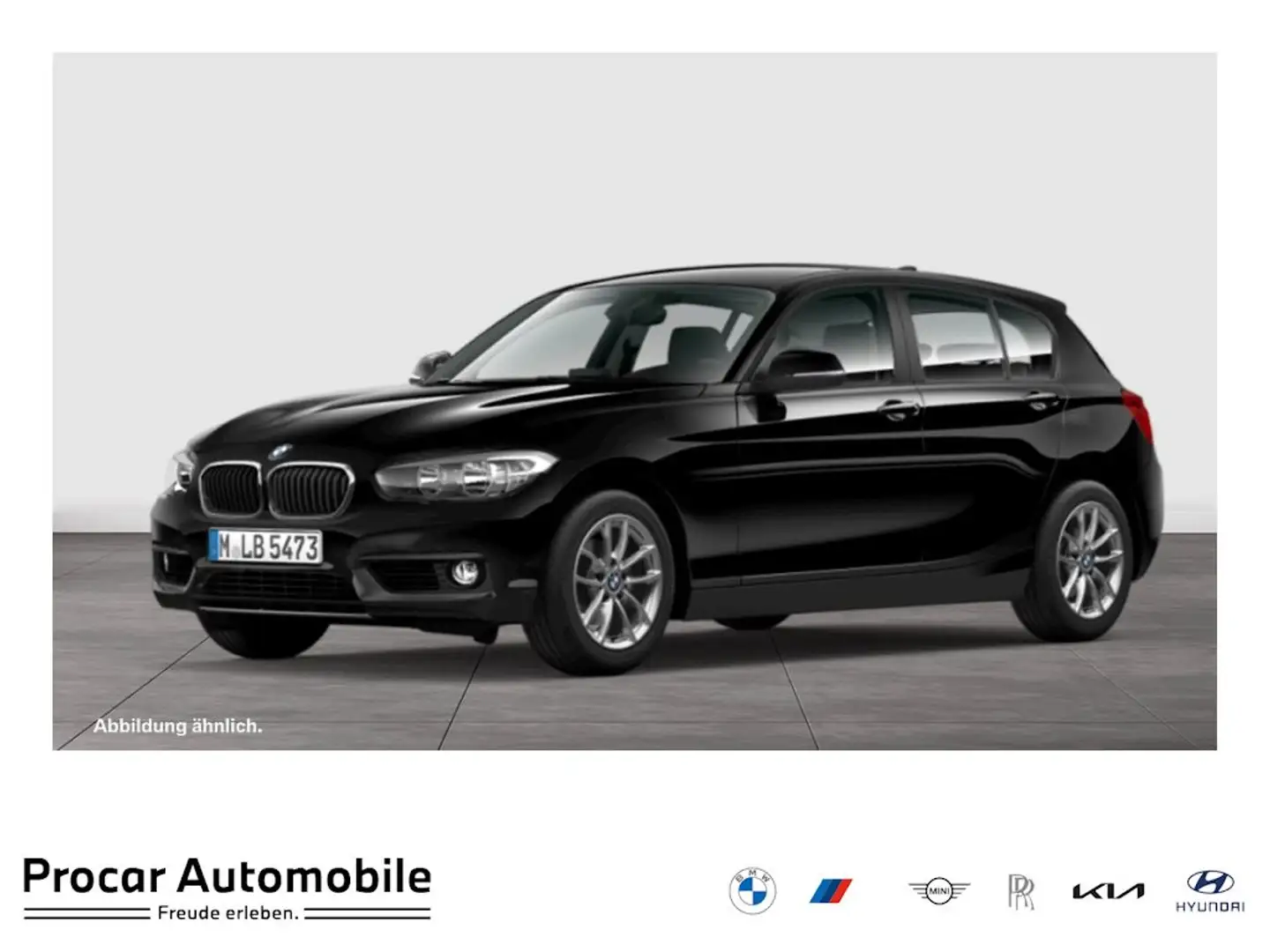 BMW 118 i ADVANTAGE+NAVI+SHZ+16" Schwarz - 1
