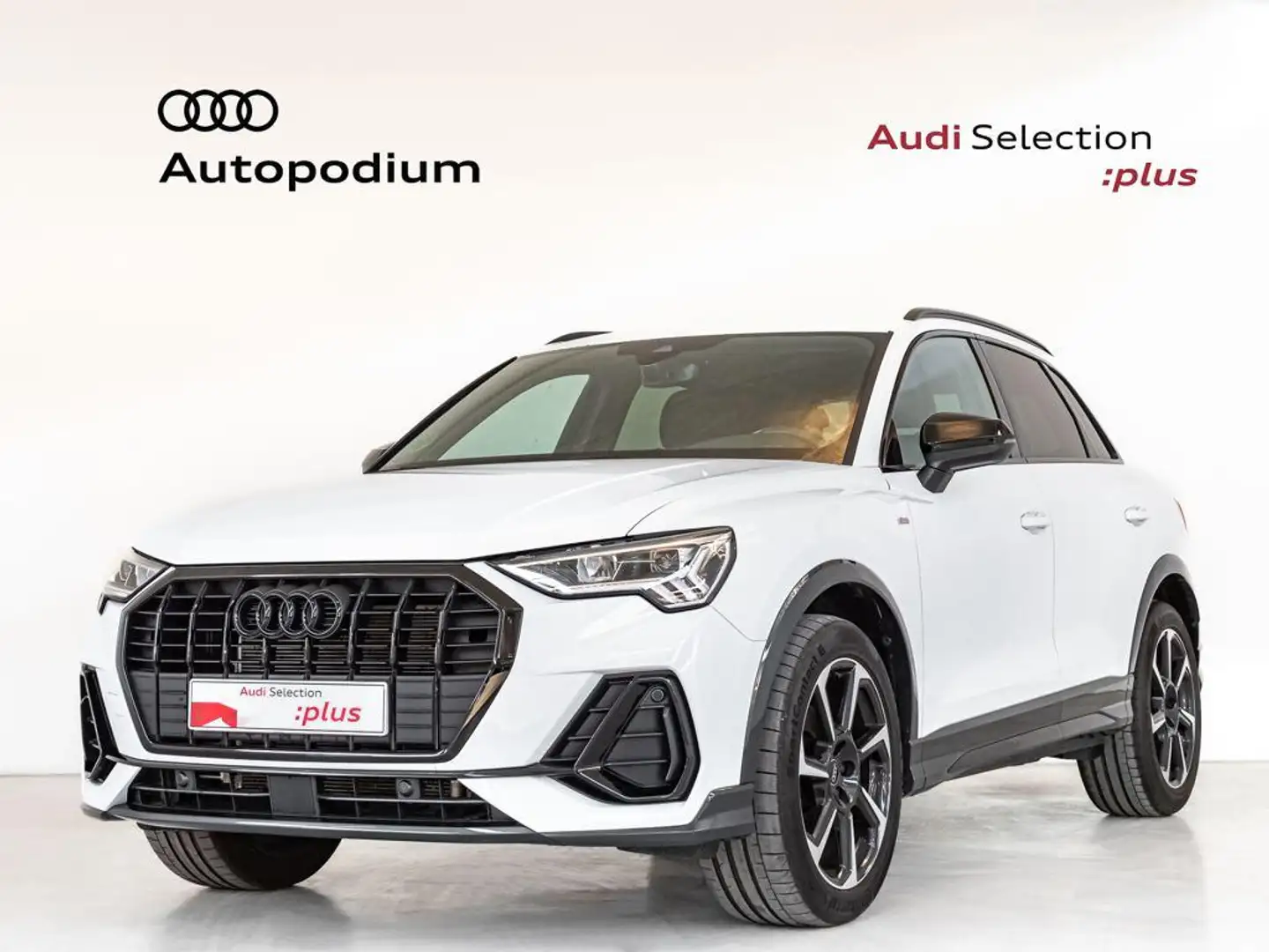 Audi Q3 35 TFSI Black line S tronic Bianco - 1