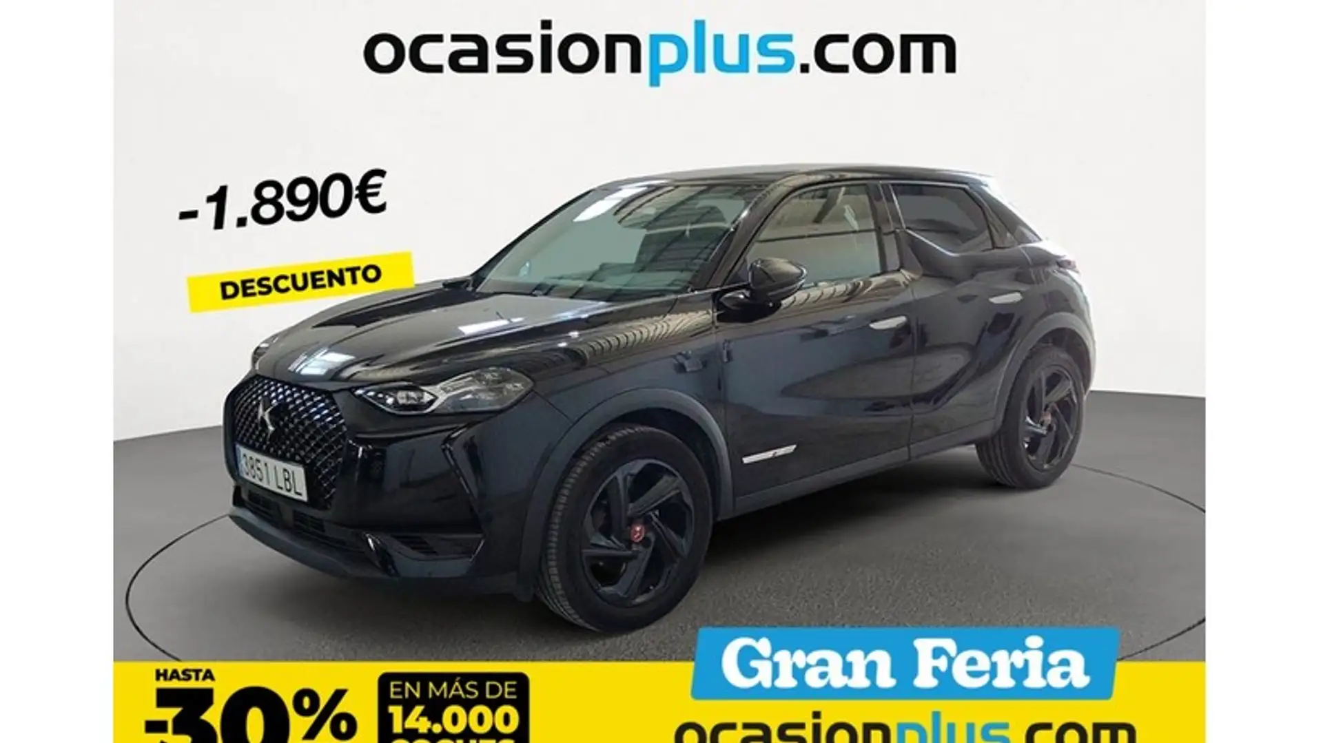 DS Automobiles DS 3 Crossback BlueHDi Performance Line 130 Aut. Negro - 1