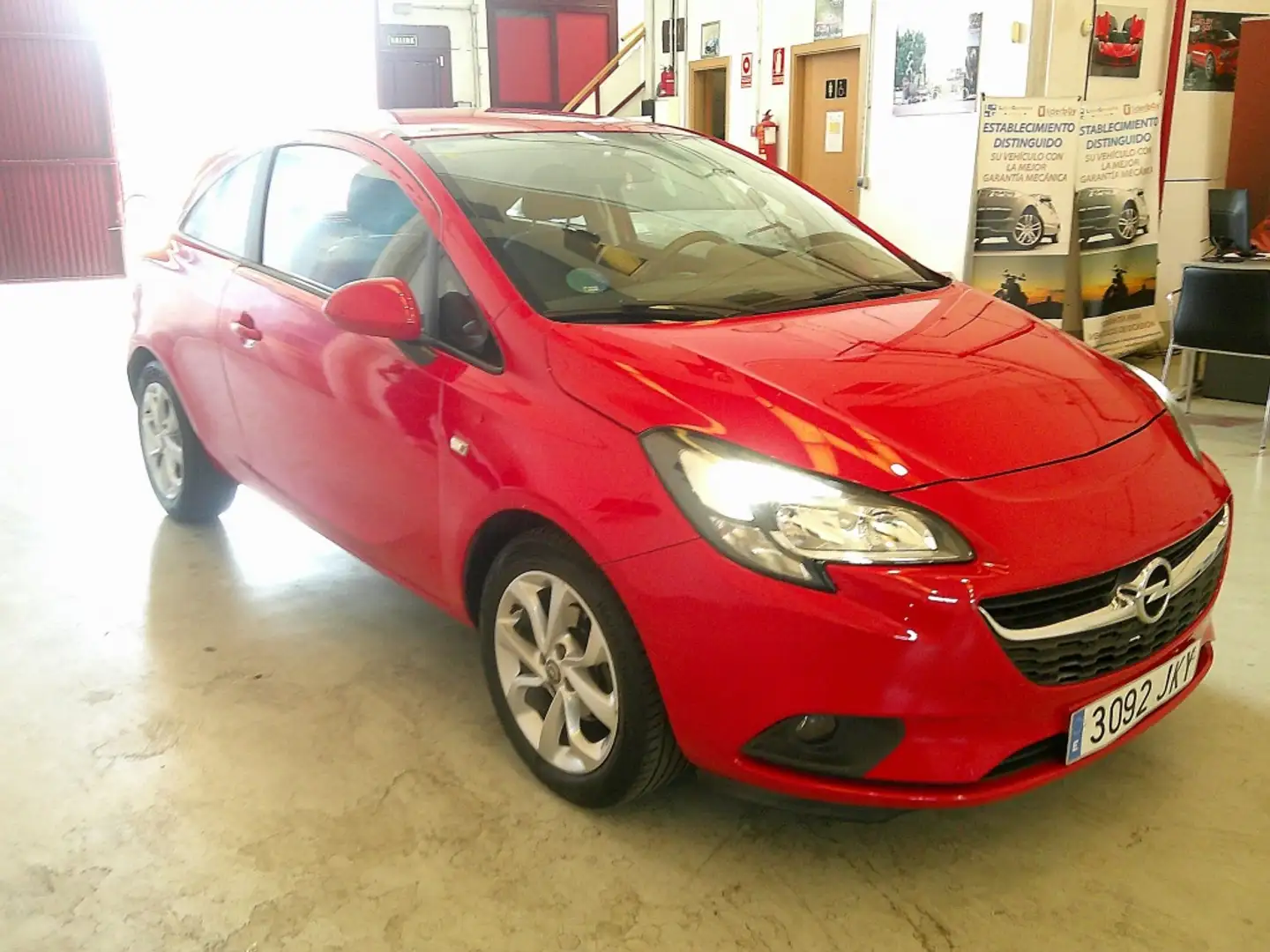 Opel Corsa 1.4 GLP Selective 90 Rojo - 2