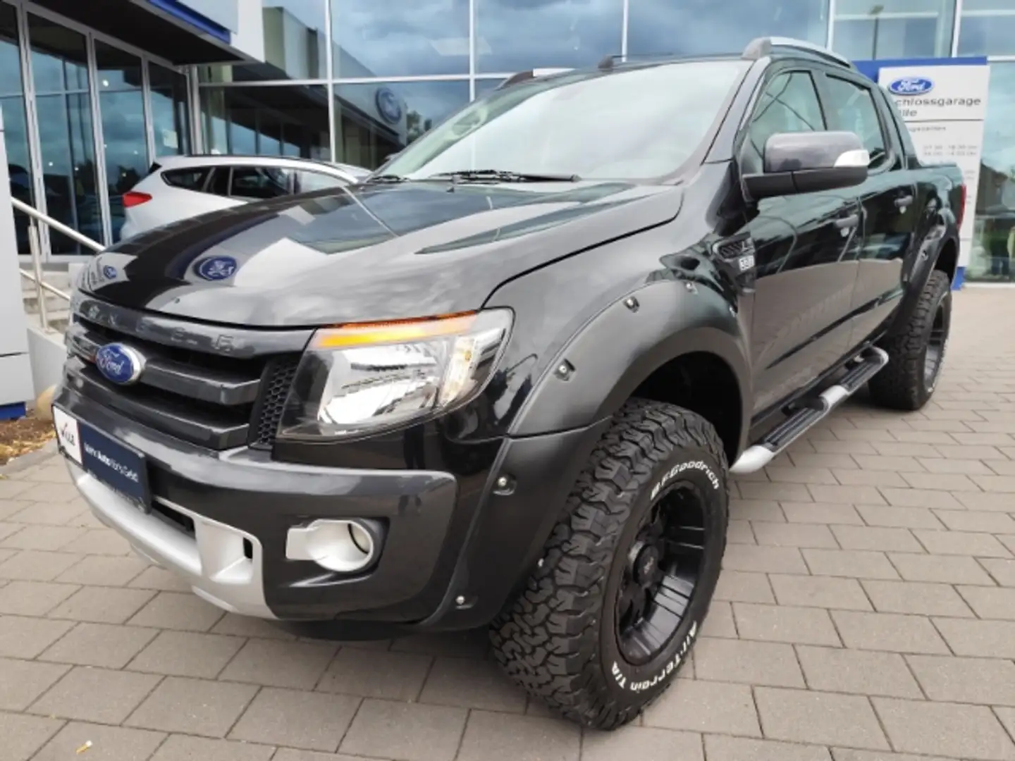 Ford Ranger Wildtrak DK 4x4 3,2l Standheizung AHK Off-Road-Pak Zwart - 2
