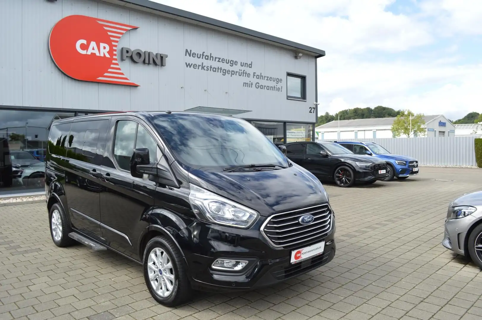 Ford Tourneo Custom Titanium *Kam*Navi*Klima*BT-Media Schwarz - 1